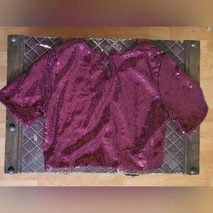 Knit Works glitter shirt
